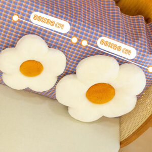 Plush Toys Stuffed Daisy Flower Seat Cushion Sunflower Shape Kids - Image 6