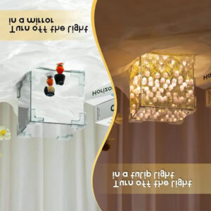 Handmade Diy Tulip Flower Cube Night Light Gt Full Set - Image 3