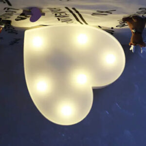 Love Heart Led Lamp Wedding Party Romantic Red Pink Night - Image 7