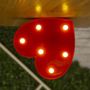 Love Heart Led Lamp Wedding Party Romantic Red Pink Night - Image 12