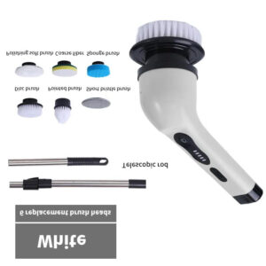 9-in-1 Electric Cleaning Brush Electric Spin Cleaning Scrubber Electric Cleaning - Image 7