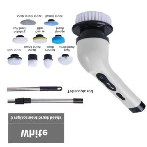 9-in-1 Electric Cleaning Brush Electric Spin Cleaning Scrubber Electric Cleaning - Image 8