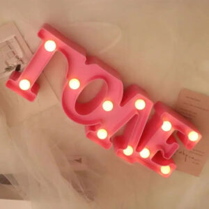Love Heart Led Lamp Wedding Party Romantic Red Pink Night - Image 8