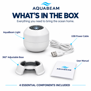 AquaBeam™ Magical Ocean Light – Underwater Projection Night Light - Image 4