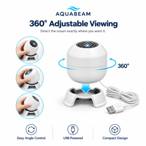 AquaBeam™ Magical Ocean Light – Underwater Projection Night Light - Image 5