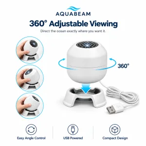 AquaBeam Magical Ocean Light – Underwater Projection Night Light - photo 4