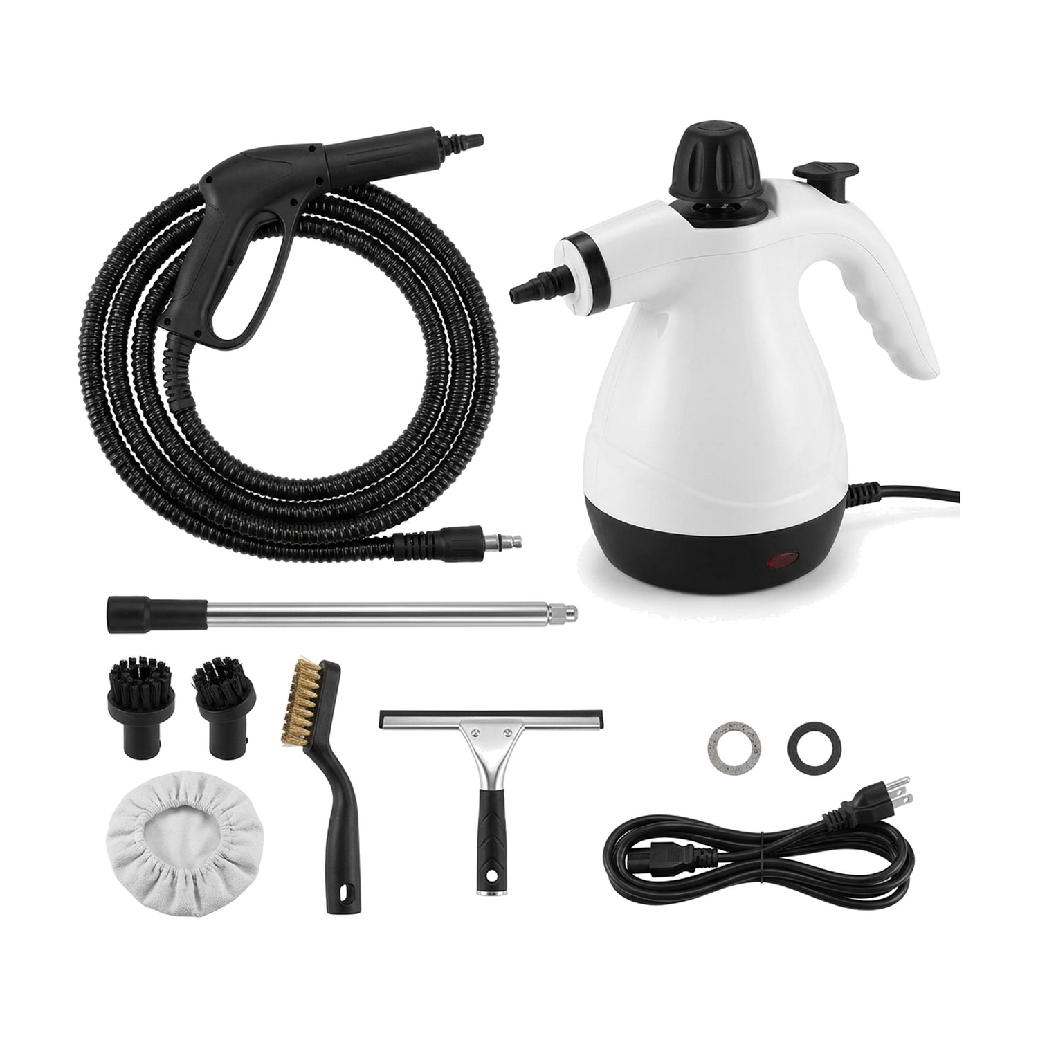 2500W High Temp Portable Handheld Steam Cleaner for Home Couch Car Detailing and Upholstery Cleaning