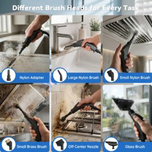 2500W High Temp Portable Handheld Steam Cleaner for Home Couch Car Detailing and Upholstery Cleaning