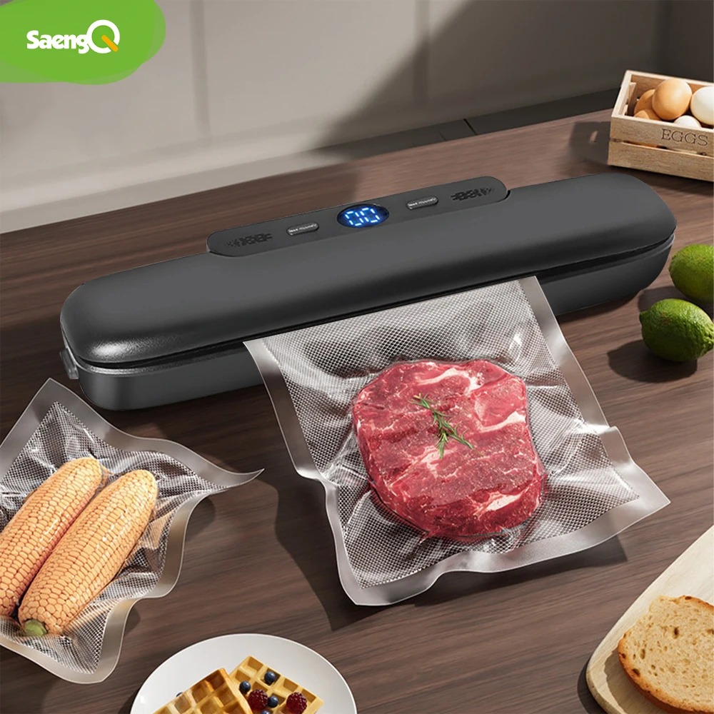 Automatic Food Vacuum Sealer Machine for Kitchen Food Preservation Electric Packaging System with 30cm Sealing Bar