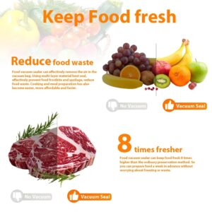 Automatic Food Vacuum Sealer Machine for Kitchen Food Preservation Electric Packaging System with 30cm Sealing Bar