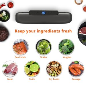Automatic Food Vacuum Sealer Machine for Kitchen Food Preservation Electric Packaging System with 30cm Sealing Bar