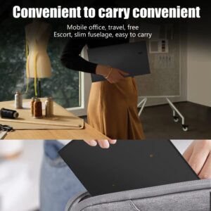 Slim 14 Inch USB C Portable Monitor for Laptop with Built-in Speakers and 60Hz Screen for Work and Gaming